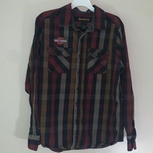 Harley Davidson Long sleeve Button up